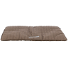 Matelas Marley angulaire brun foncé pour chiens - Confort et style