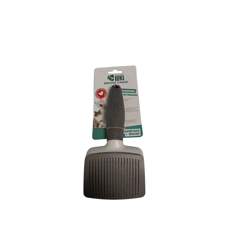Brosse ergonomique pour chiens Mon ami Luki - Toilettage facile