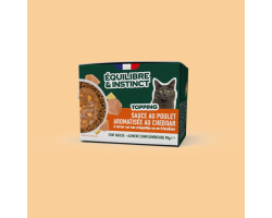 Brique chats E&I sauce poulet cheddar - Délicieuse sauce pour chats