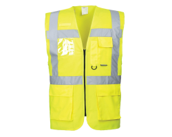 Gilet haute visibilité zippé EN471 Berlin Portwest - Sécurité et confort