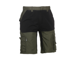 Bermuda de travail extensible Hespar kaki Herock - Confort et résistance