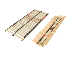 Sommier à lattes 'Zittaro' 70x190 - Kit haut de gamme