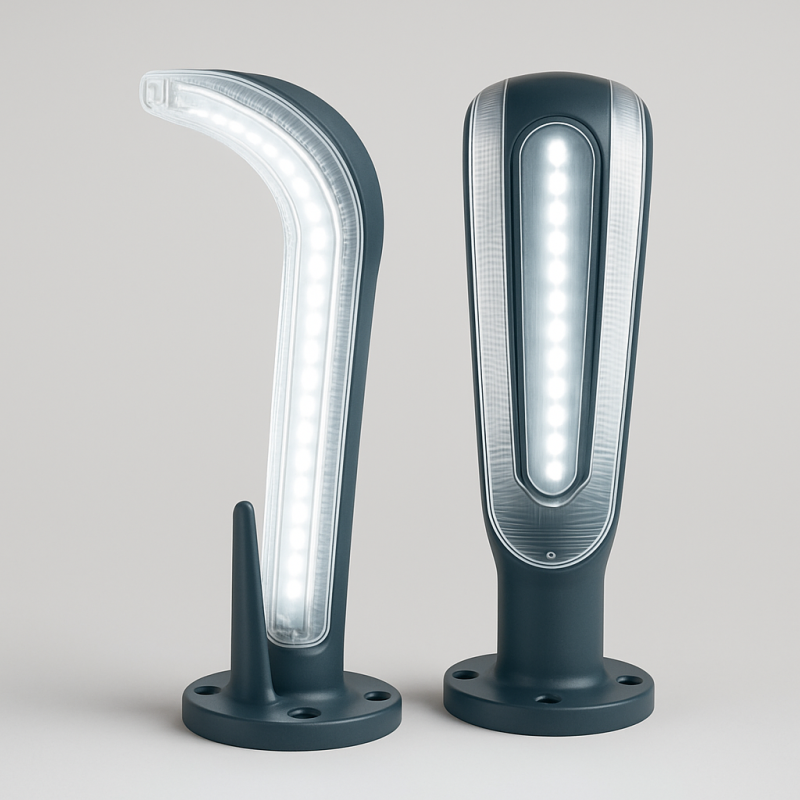 Gyrophare LED moderne avec capteurs crépusculaires