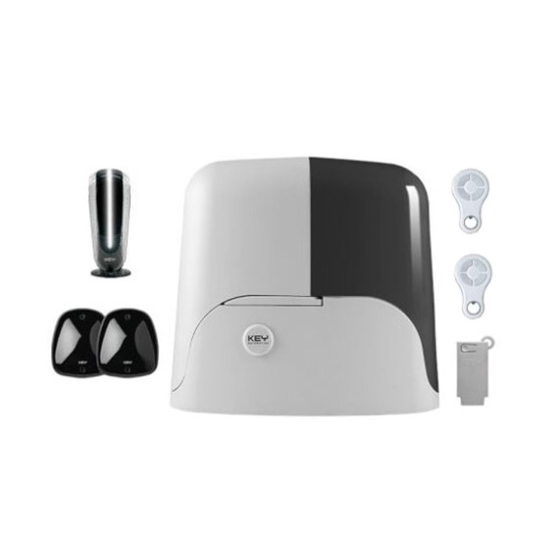 Moteur portail coulissant KEY - Kit complet pour portails jusqu'à 700kg
