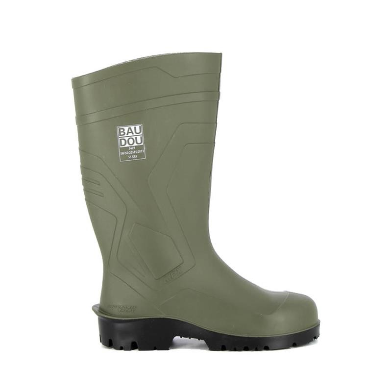 Botte de sécurité PVC Optimat Baudou - Robustesse et Confort