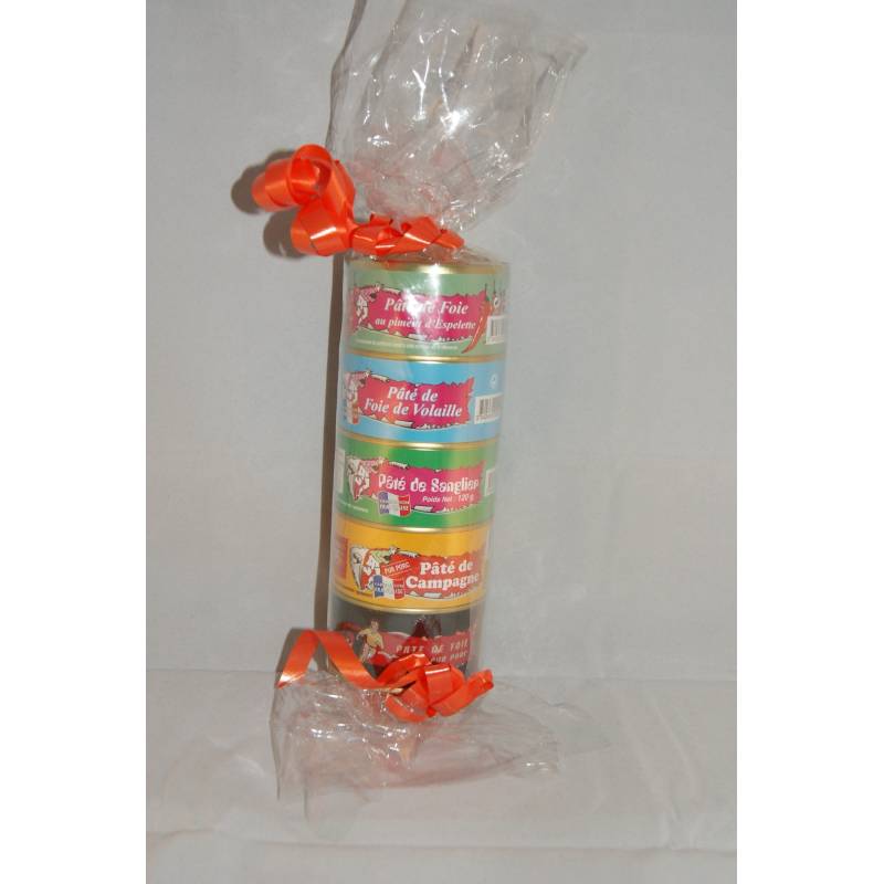 Ballotin découverte - 5 pâtés faits maison