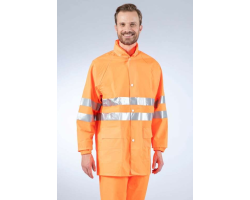 Veste de pluie Sonomix DMD haute visibilité - Jaune ou Orange