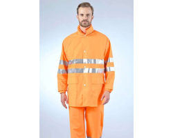 Veste de pluie haute visibilité Sonoflex DMD - Jaune / Orange