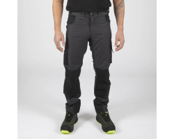 Pantalon de travail résistant Adam gris Nine Worths