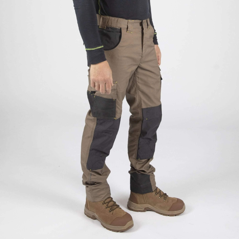 Pantalon de travail robuste Adam | Nine Worths | Marine ou Brun