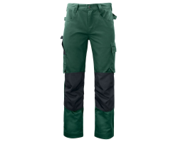 Pantalon de travail poches genouillères 5532 Projob noir ou vert - Qualité supérieure