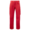 Pantalon de travail classique 2530 Projob en rouge ou beige