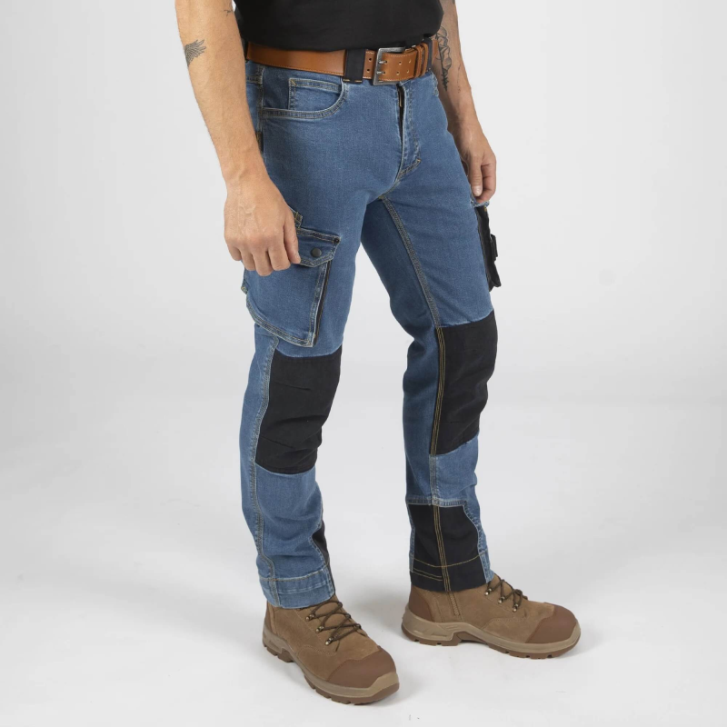 Pantalon de travail jean stretch Neo North Worths - Confort et fonctionnalité