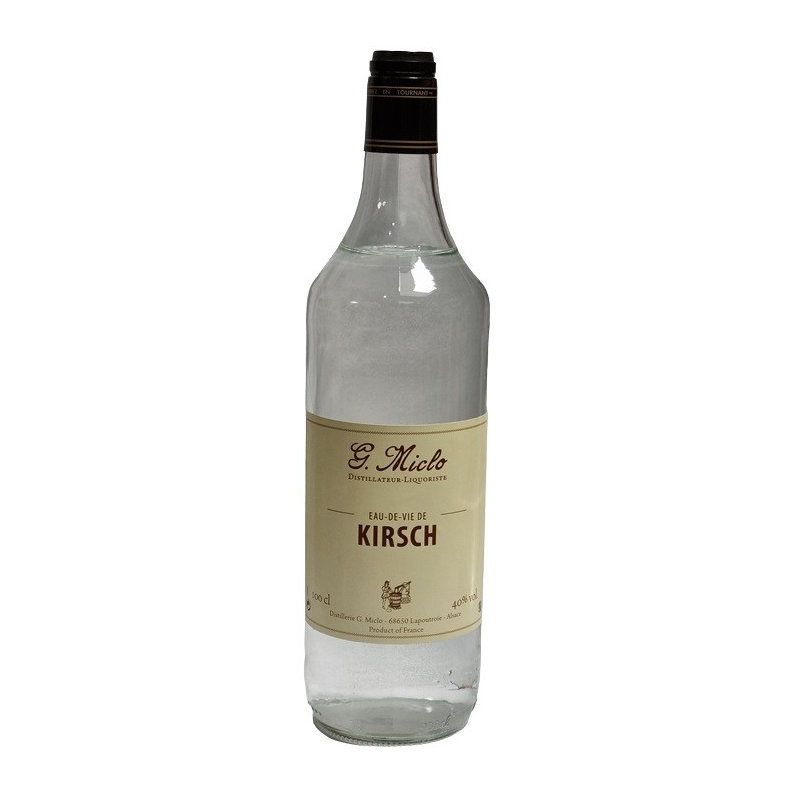Kirsche en litre 100 cl 40° - Liqueur de cerise haut de gamme
