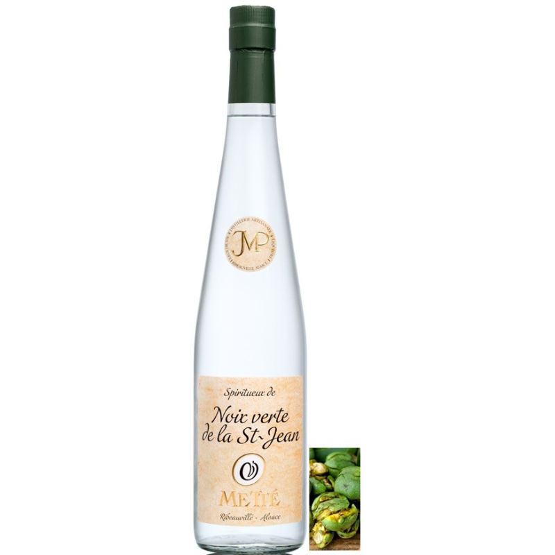 Noix verte de la Saint Jean mettée eau de vie 70cl 45° - Spiritueux Alsacien