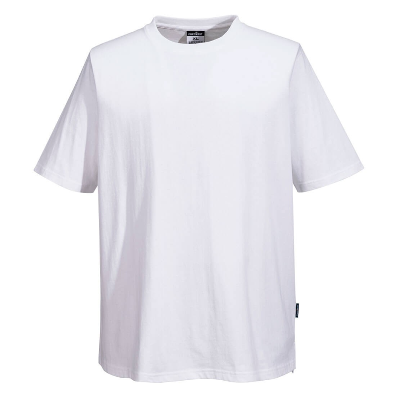 T-shirt respirant coton mesh Air Portwest - Confort et style en cuisine