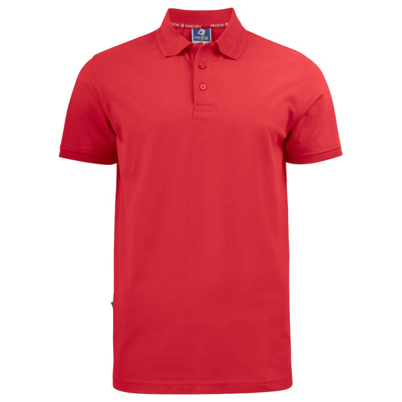 Polo de travail manches courtes Projob rouge ou blanc - Confort et style | Vêtements