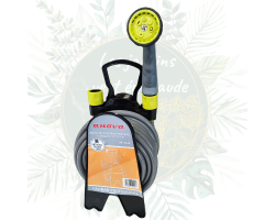 Enrouleur de tuyau portable - Jardin pratique et efficace