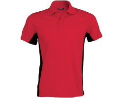 Polo de travail manches courtes bicolore Kariban - Confort et style