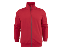 Sweat de travail zippé homme Javelin RSX rouge ou blanc - Printer