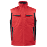Gilet de travail bodywarmer matelassé 5704 Projob rouge ou beige | Vêtements