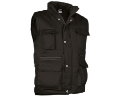 Gilet sans manches bodywarmer unisexe reporter Valento - Qualité et style