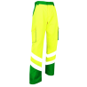 Pantalon de haute visibilité Balise EN ISO 20471 Vert Jaune - Sécurité et Confort