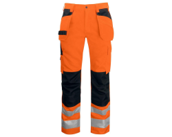 Pantalon haute visibilité poches flottantes 6531 Projob orange - Vêtements de travail