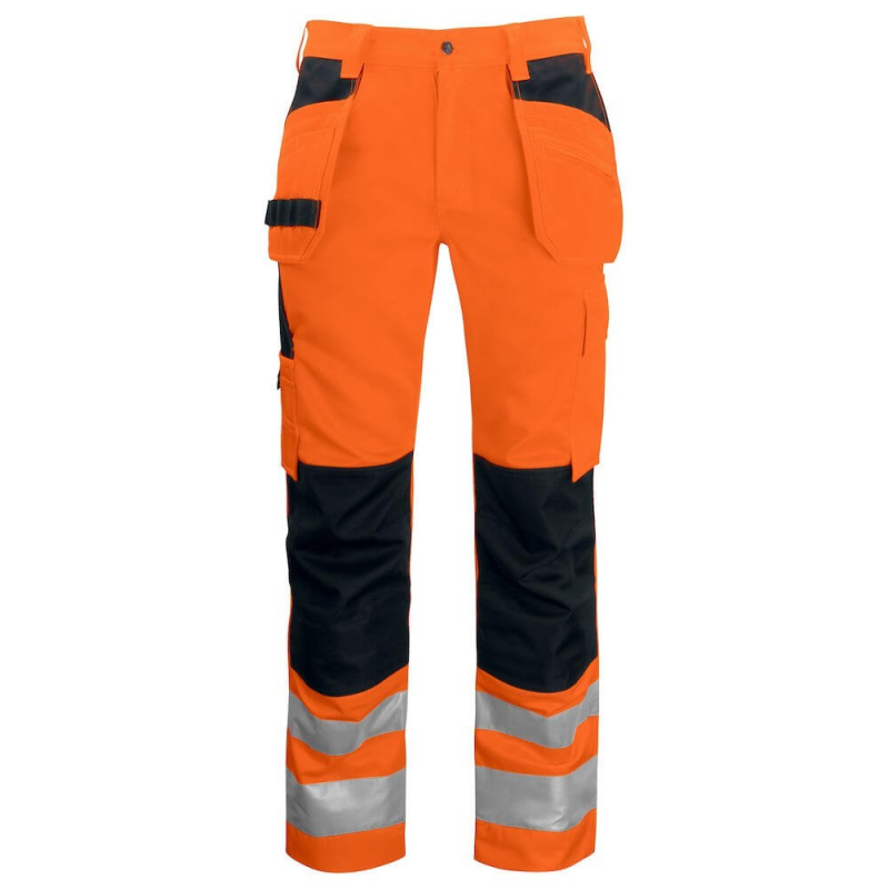 Pantalon haute visibilité poches flottantes 6531 Projob orange - Vêtements de travail