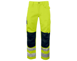 Pantalon haute visibilité 6532 Projob jaune - Vêtements de travail