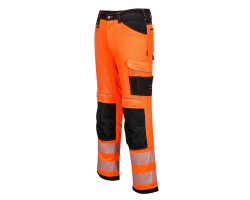 Pantalon haute visibilité extensible léger PW303 Portwest - Sécurité et confort