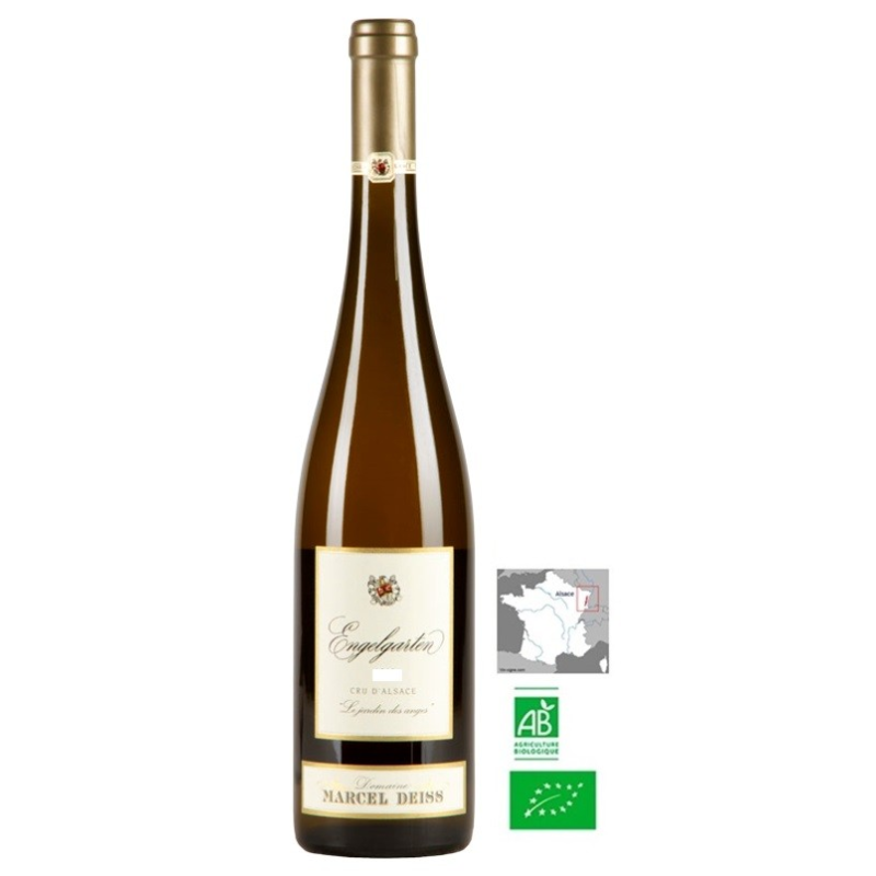 ENGELGARTEN - Jardin des Anges - Vin Blanc Biodynamique AOC 201775 CL