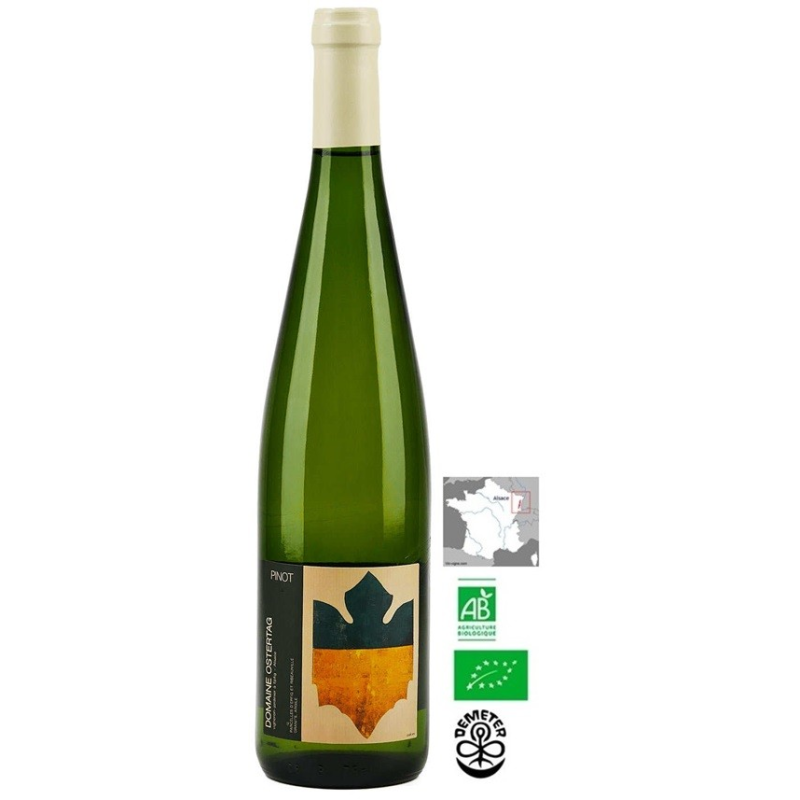 Pinot Ostertag Bio Alsace AOP 2021 - Vin Blanc Sec | Boutique de Vins
