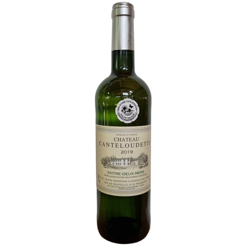 Canteloudette 2022 Entre Deux Mers AOC 75 cl - Vin Blanc Sec