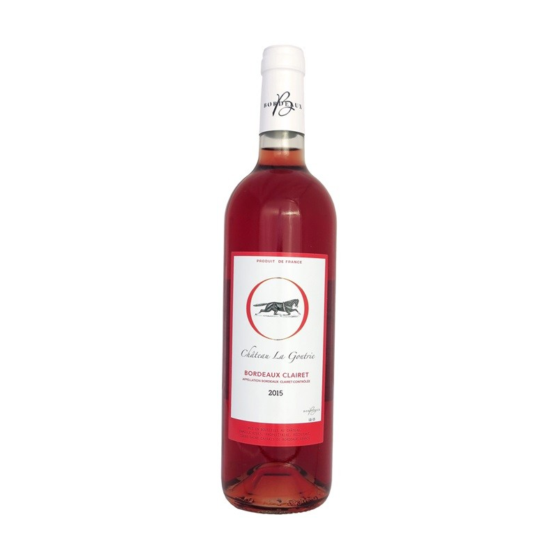 Gontrie Rosé Bordeaux Clairet 2018 AOC - Vin Rosé de Qualité