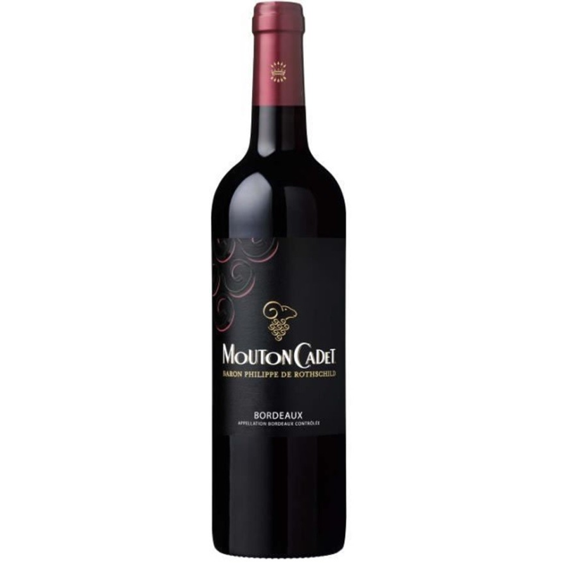 Mouton Cadet 2016 Bordeaux 75 cl AOP | Vin Rouge d'Exception