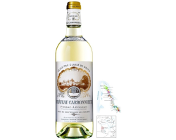 CARBONNIEUX BLANC 2017 PESSAC LEOGNAN - Vin blanc AOC