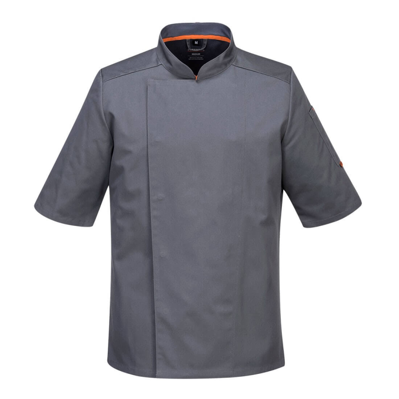 Veste de cuisinier manches courtes Meshair Portwest - Confort et Style
