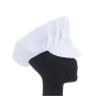 Casquette alimentaire Gavroche en tissu sergé blanc - Lot de 2 | Vêtements