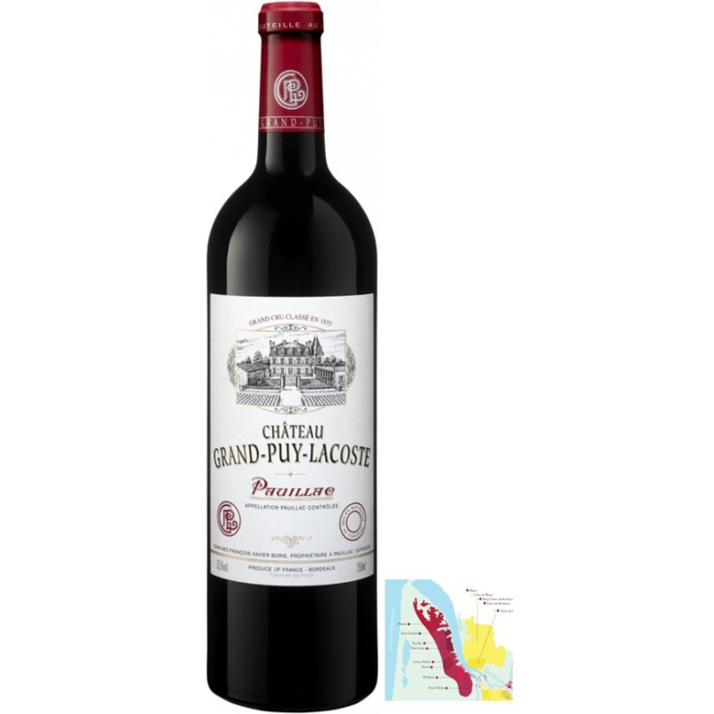 Grand Puy Lacoste 2012 - Vin Rouge Pauillac 5° Cru Classé