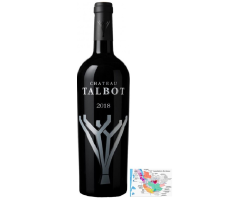 TALBOT 2018 Saint Julien Grand Cru Classé AOC 75 cl - Vin Rouge d'Exception