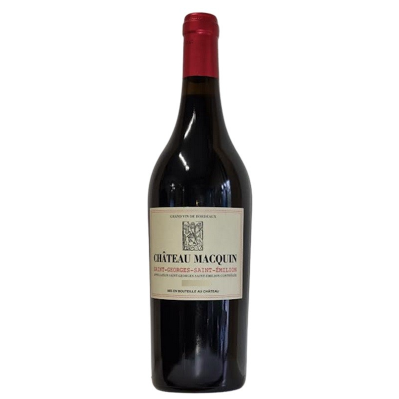 Vin Rouge MACQUIN SAINT GEORGES SAINT EMILION 2022 AOC 75 CL