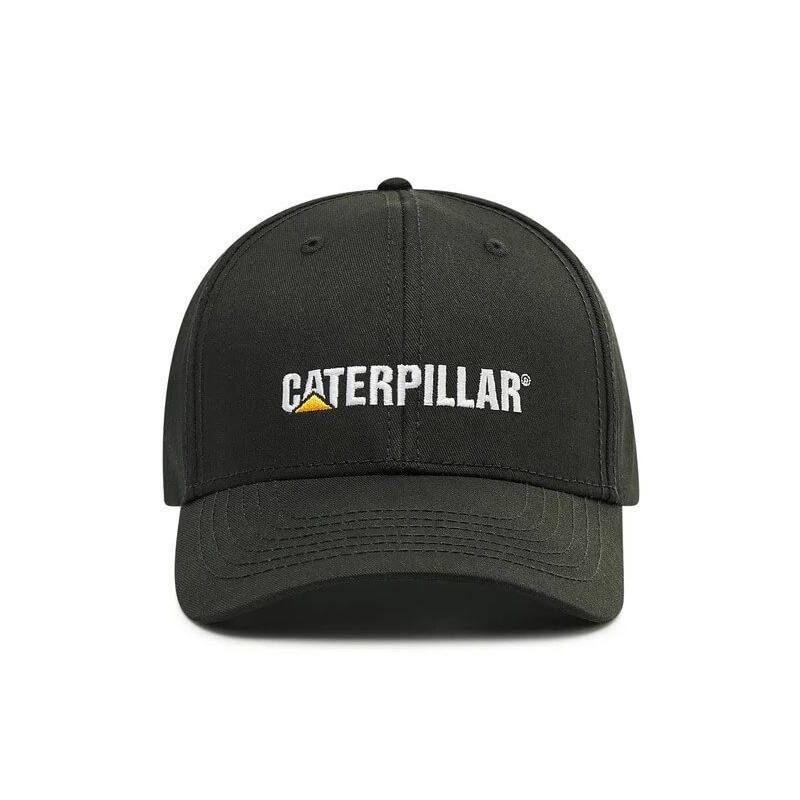 Casquette Caterpillar brodée noir - Élégance et qualité