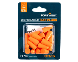 Bouchons d'oreilles EP14 Portwest - Protection auditive haut de gamme