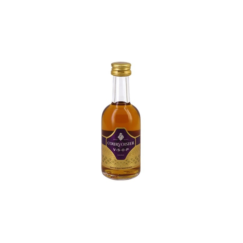 COURVOISIER MIGNONNETTE VSOP Fine Cognac 5cl - Luxe en Format Pratique