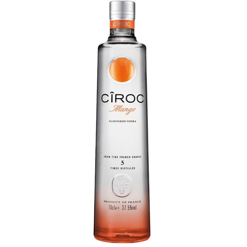 CIROC Mango Vodka 70 CL - Vodka aromatisée haut de gamme | Boissons