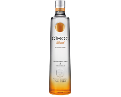 Ciroc pêche vodka France 70 cl 37.50° - Vodka haut de gamme aromatisée
