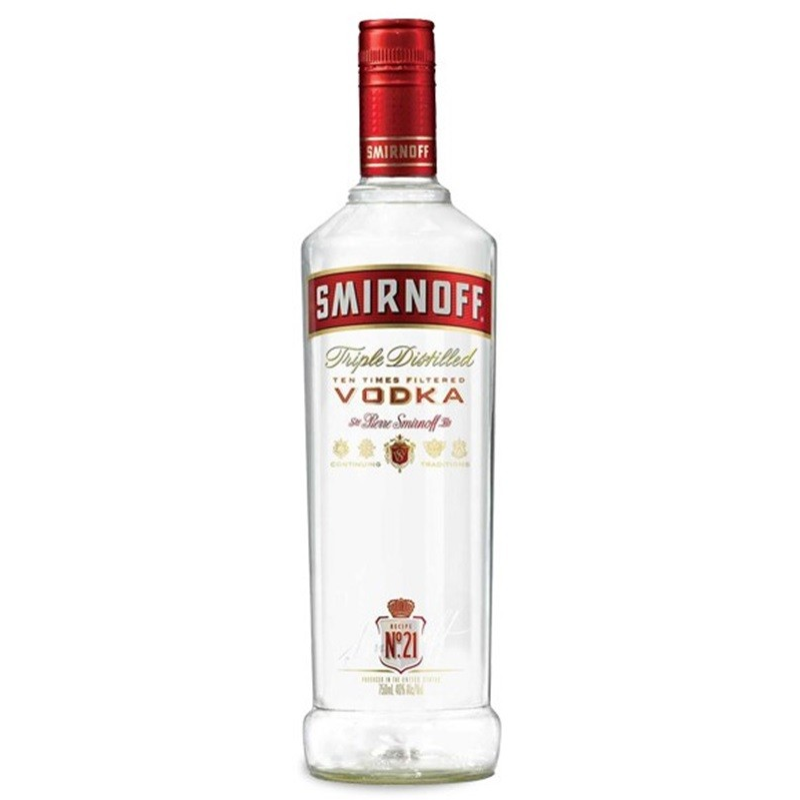 Smirnoff Red Vodka UK 70CL 37.50° - Vodka de qualité supérieure