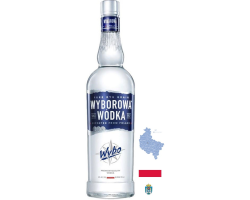 WYBOROWA MAGNUM VODKA - Vodka haut de gamme de Pologne 200 cl 40°