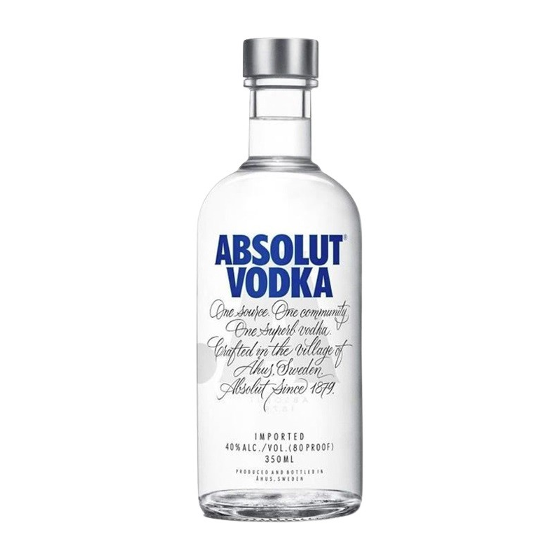 ABSOLUT VODKA SUÈDE 35CL 40°C - Vodka de Grain Haut de Gamme